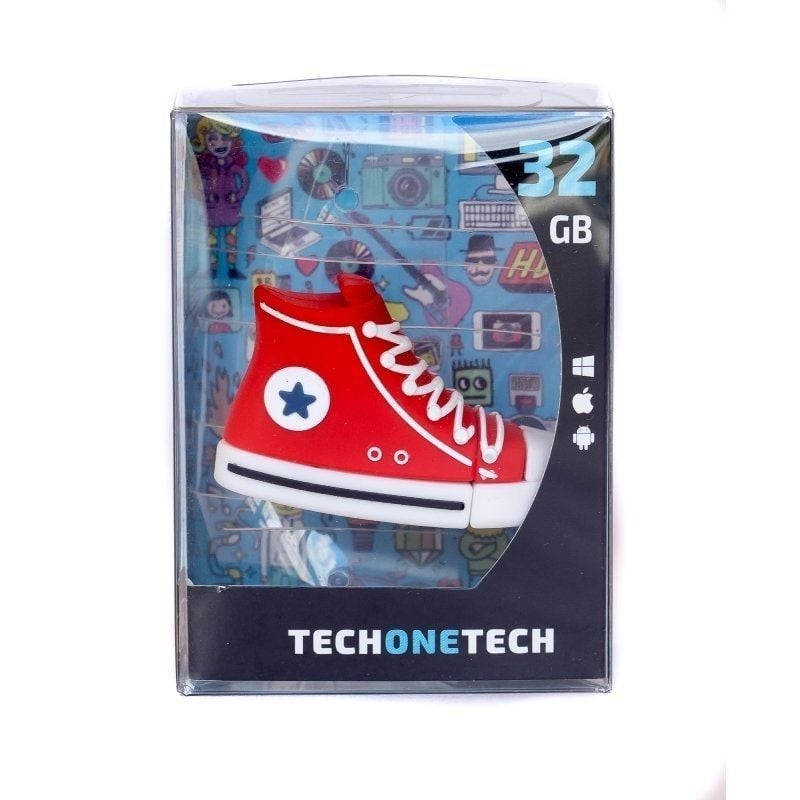 TECH ONE TECH Red Reverse zapatilla 32 Gb USB 2.0