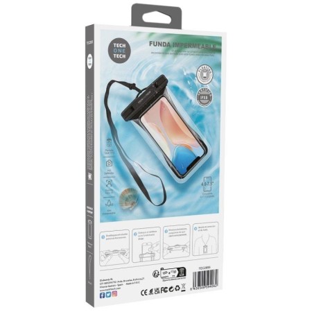 Funda Universal Impermeable para Smartphone Tech One Tech TEC2855/ Hasta 7.5″