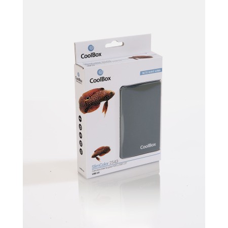 CoolBox Caja HDD 2.5″ SCG2543 GRIS USB3.0 GRIS