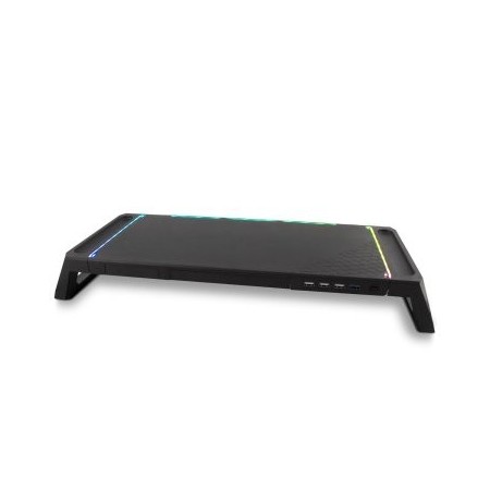 Elevador soporte de monitor deep gaming con hub usb