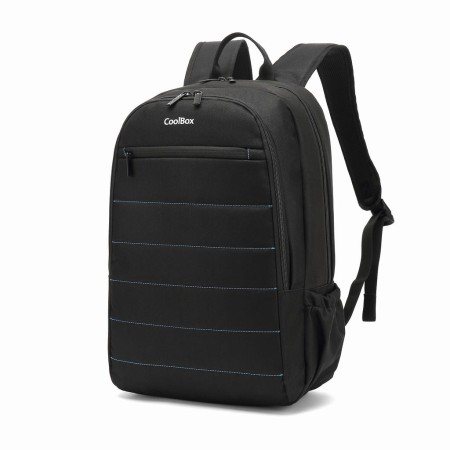 Coolbox Mochila Portatil 15.6″ Negro - Impermeable