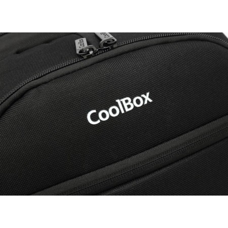 Coolbox Mochila Portatil 15.6″ Negro - Impermeable