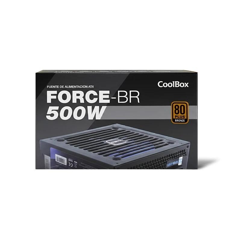 Fuente de alimentacion coolbox force br - 500w atx 500w