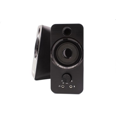 Altavoces pc nilox 2.0 6w negro