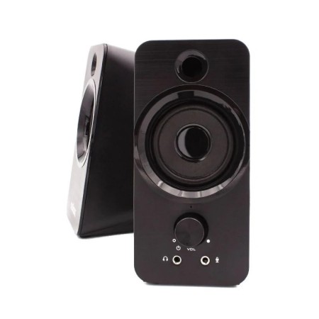 Altavoces pc nilox 2.0 6w negro