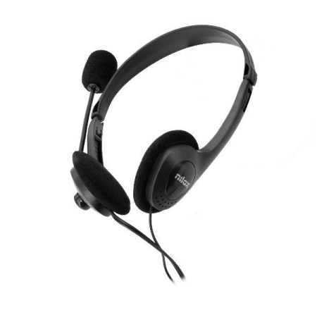 Nilox Auriculares NXCM0000004 Doble Jack Negro