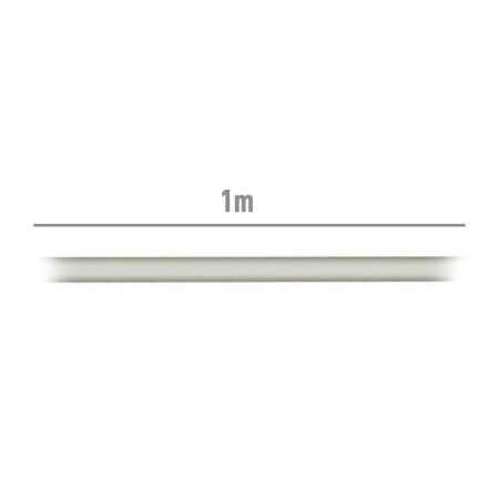 Cable USB 2.0 Impresora Aisens A101-0001/ USB Tipo-B Macho - USB Macho/ 1m/ Beige