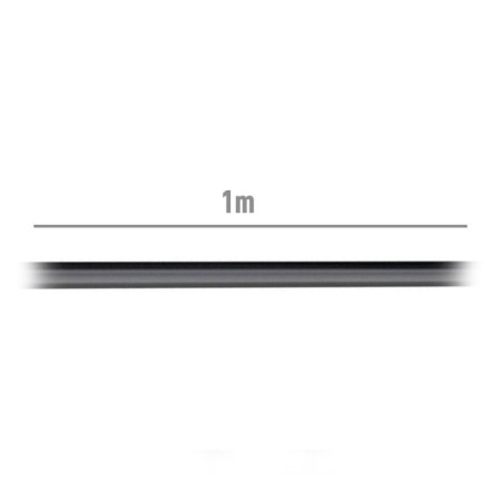 Cable USB 2.0 Impresora Aisens A101-0005/ USB Tipo-B Macho - USB Macho/ 1m/ Negro