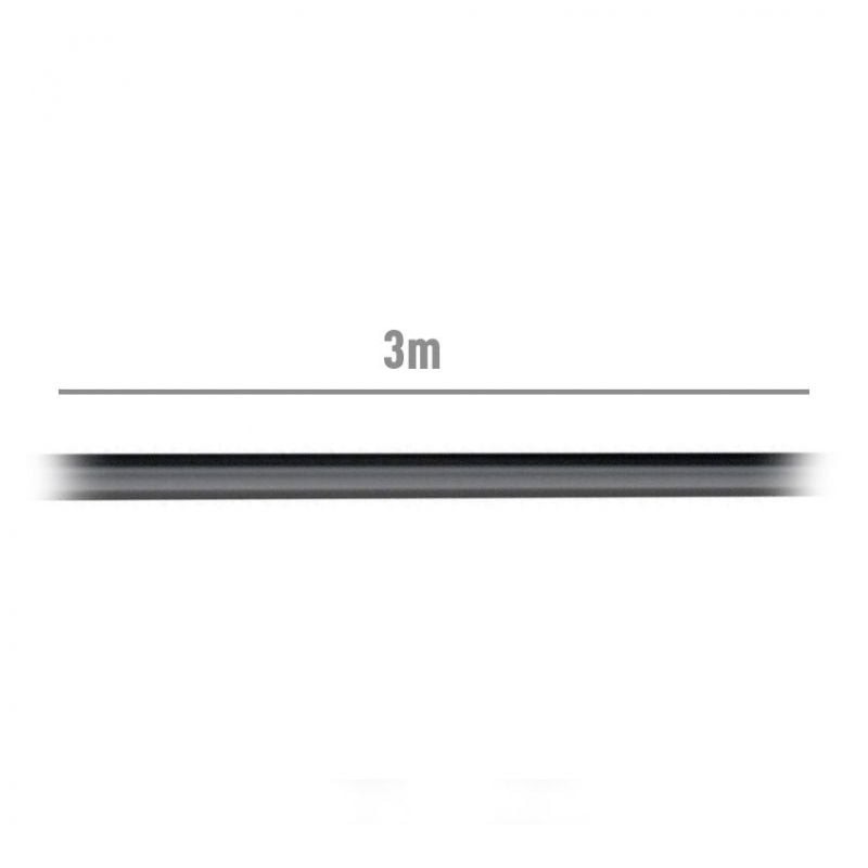 Cable USB 2.0 Impresora Aisens A101-0010/ USB Tipo-B Macho - USB Macho/ 3m/ Negro