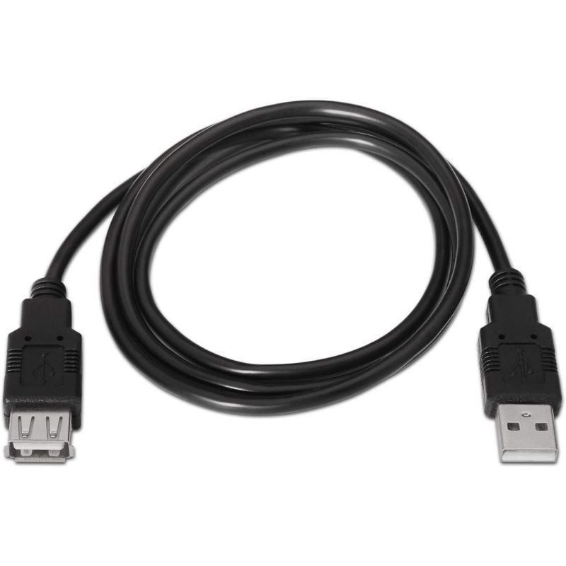Aisens Cable USB 2.0 tipo A/M-A/H negro 3.0m