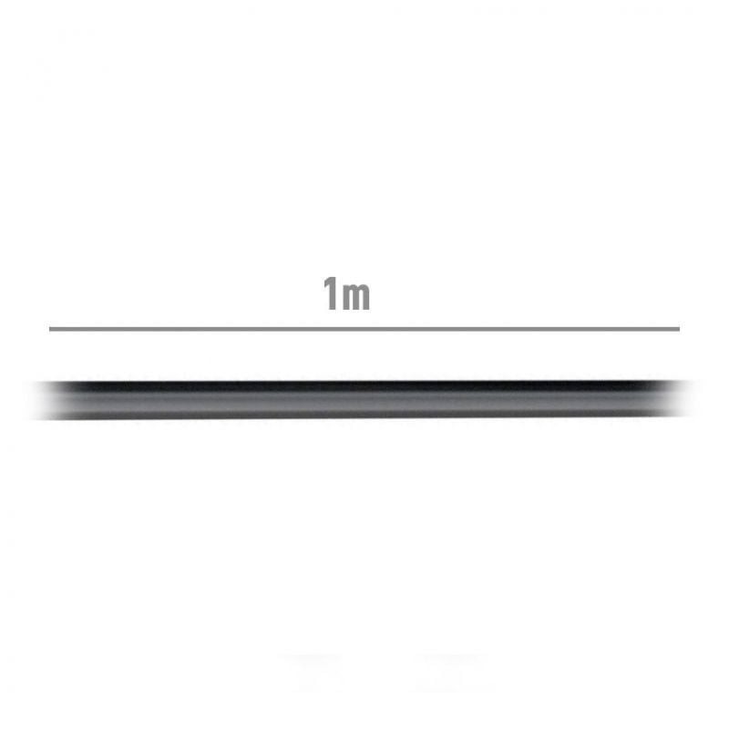 Cable USB 2.0 Impresora Aisens A107-0053/ USB Tipo-C Macho - USB Tipo-B Macho/ 480Mbps/ 1m/ Negro