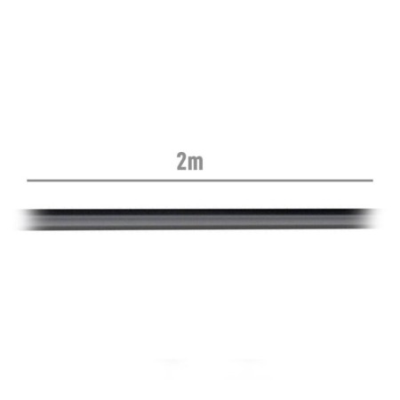 Cable USB 2.0 Impresora Aisens A107-0054/ USB Tipo-C Macho - USB Tipo-B Macho/ 480Mbps/ 2m/ Negro