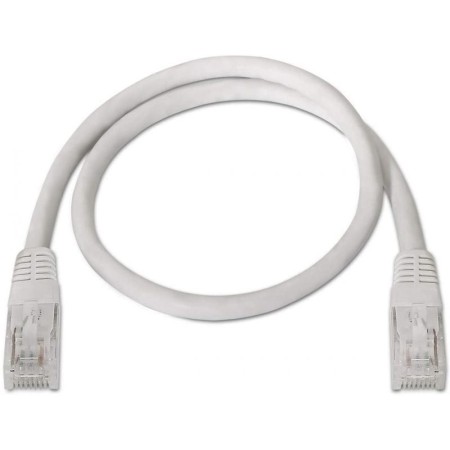 Aisens Latiguillo RJ45 CAT.6 UTP AWG24 blanco 1.0m