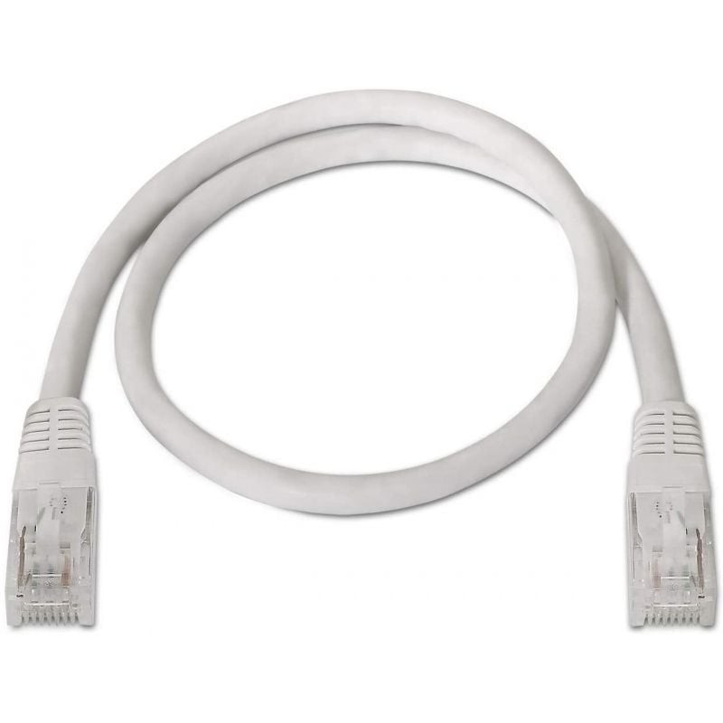 Aisens Latiguillo RJ45 CAT.6 UTP AWG24 blanco 1.0m