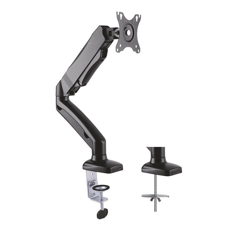Soporte de Mesa con Contrapeso para Monitor Aisens DT27TSR-043/ Giratorio/ Inclinable/ hasta 9kg