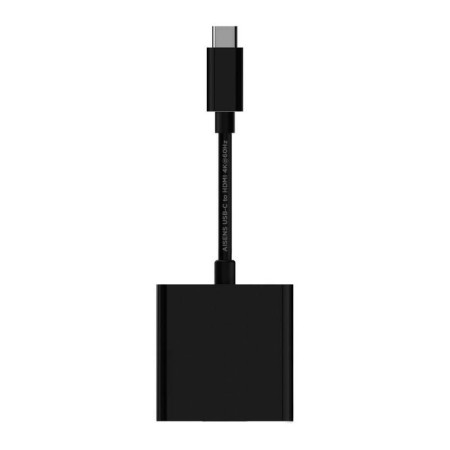 Conversor HDMI 4K 60Hz Aisens A109-0344/ HDMI Hembra - USB Tipo-C Macho/ 15cm/ Negro
