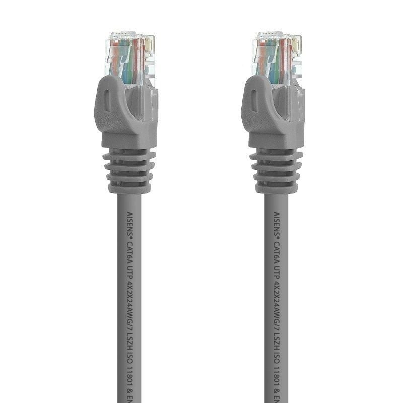 Aisens Latiguillo Rj45 Cat.6A Utp Gris 0.5M