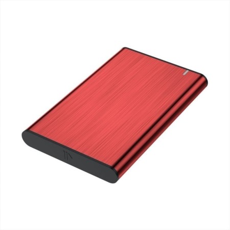 Caja Externa para Disco Duro de 2.5″ Aisens ASE-2525RED/ USB 3.1/ Sin tornillos
