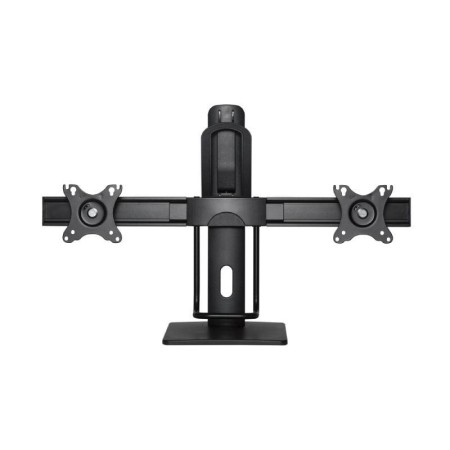 Soporte de Sobremesa con Contrapeso para 2 Monitores Aisens DT27TSR-065/ Giratorio/ Inclinable/ hasta 6kg