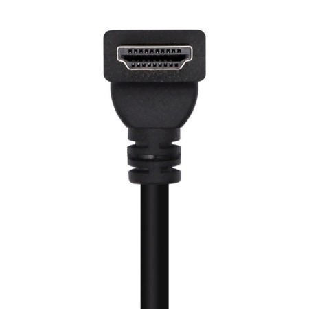 Cable HDMI 2.0 4K Aisens A120-0456/ HDMI Macho - HDMI Macho/ 1m/ Negro