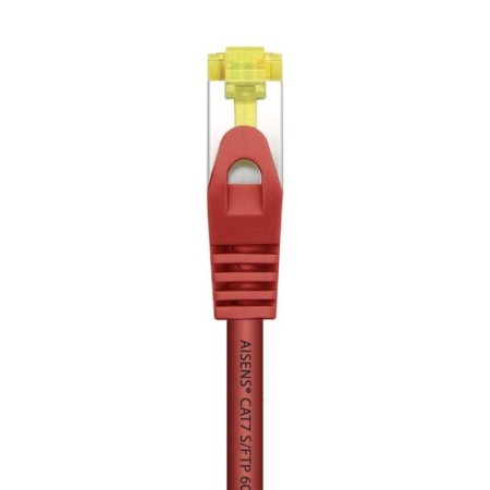 Cable de Red RJ45 SFTP Aisens A146-0470 Cat.7/ 1m/ Rojo