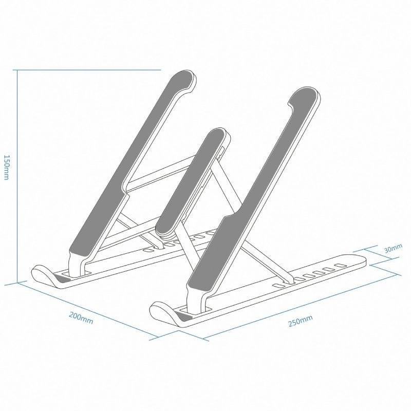Soporte Aisens LPS1M-101 para Portátil/ Tablet hasta 15″