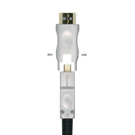 Cable HDMI 2.0 AOC 4K Desmontable Aisens A148-0510/ HDMI Macho / D Macho - HDMI Macho/ 15m/ Negro