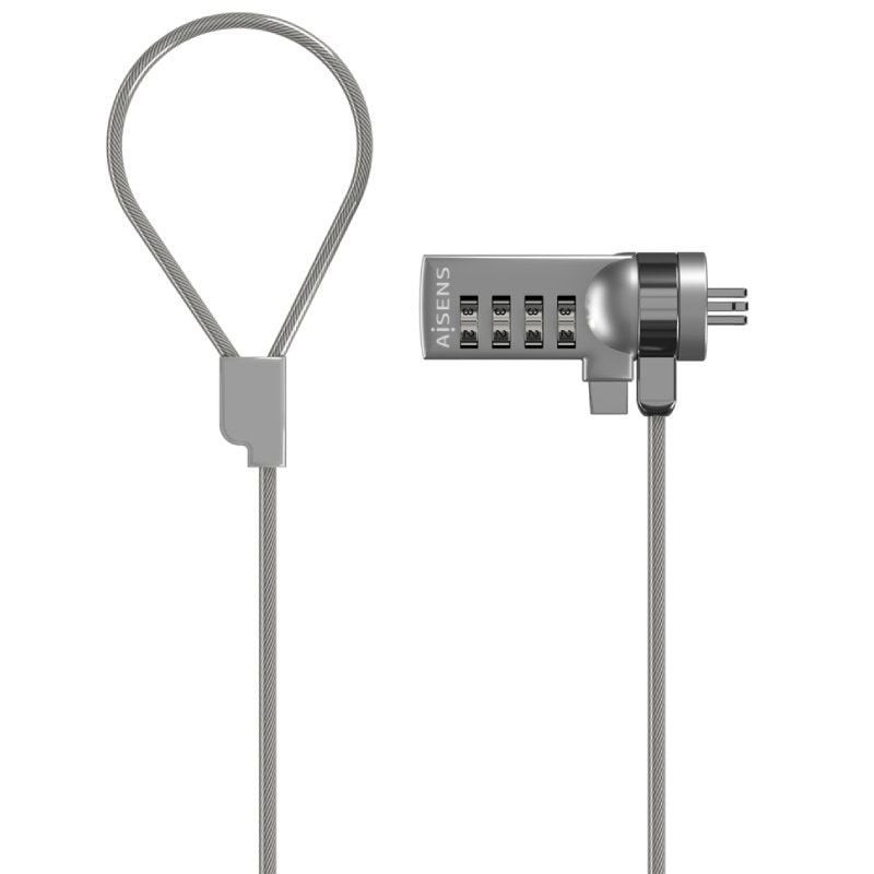 Aisens Cable Seguridad cerradura combinacion 1.5M