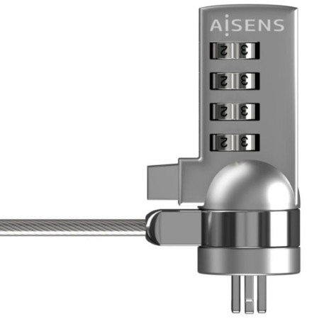 Aisens Cable Seguridad cerradura combinacion 1.5M