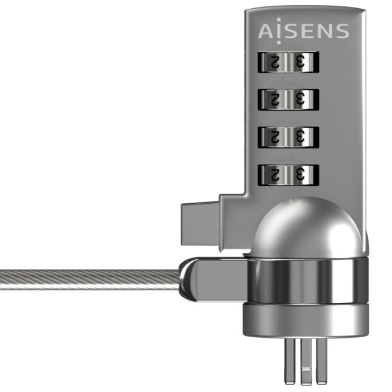 Aisens Cable Seguridad cerradura combinacion 1.5M