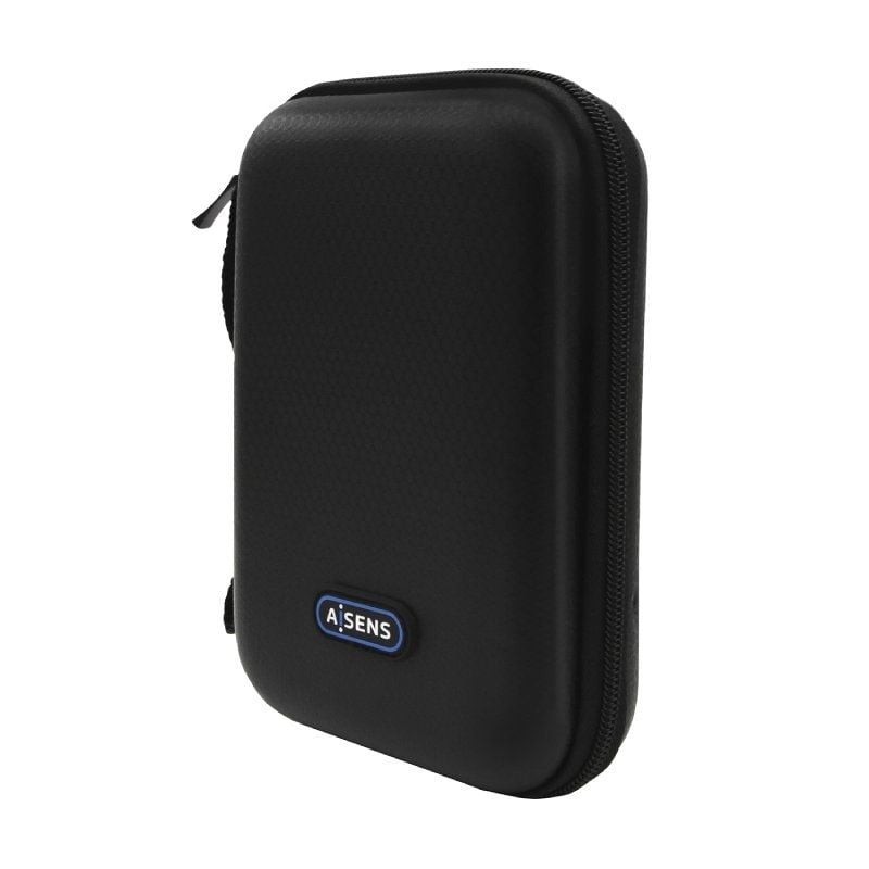 Funda para Disco Externo de 2.5″ Aisens ASBG-001-BK/ Negra