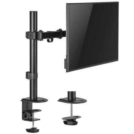 Soporte de Mesa para Monitor y TV Aisens DT32TSR-147/ Giratorio/ Inclinable/ hasta 9kg