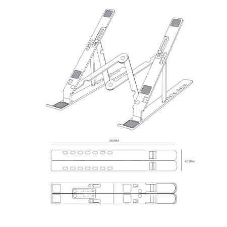 Soporte Aisens LPS3M-177 para Portátil/Tablet hasta 15″