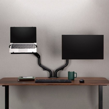 Soporte de Mesa Orientable/ Inclinable DTL32TSR-195 para TV y Portátil de 17-32″