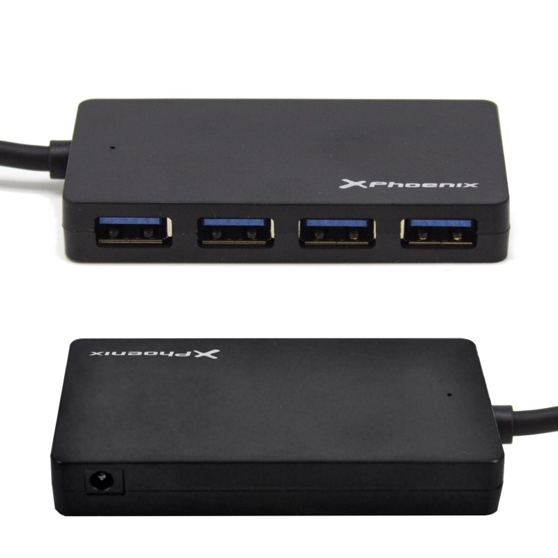 Hub phoenix usb 4 puertos usb 3.0 portatil