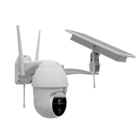 Cámara ip motorizada vigilancia solar batería phoenix sentry ev full hd wifi detección movimiento audio dual app tuya smart