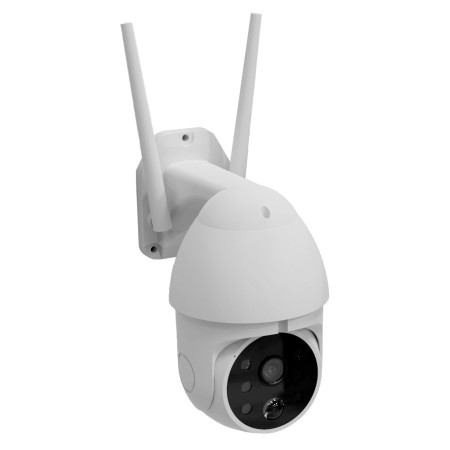 Cámara ip motorizada vigilancia solar batería phoenix sentry ev full hd wifi detección movimiento audio dual app tuya smart