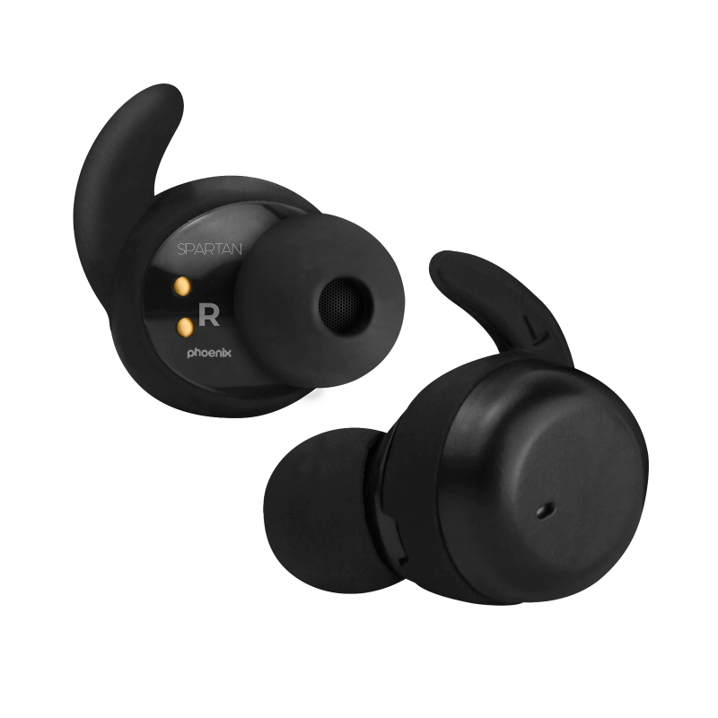 Auriculares deportivos phoenix spartan bluetooth 5.3 manos libres accesorios intercambiables