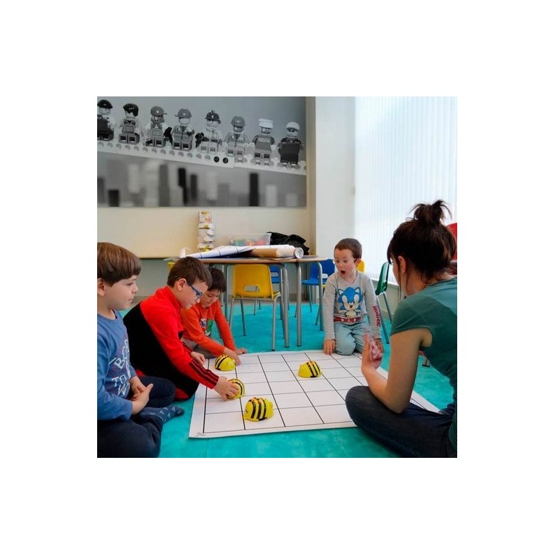 Robot tts bee - bot class bundle 6 unidades y estacion de carga