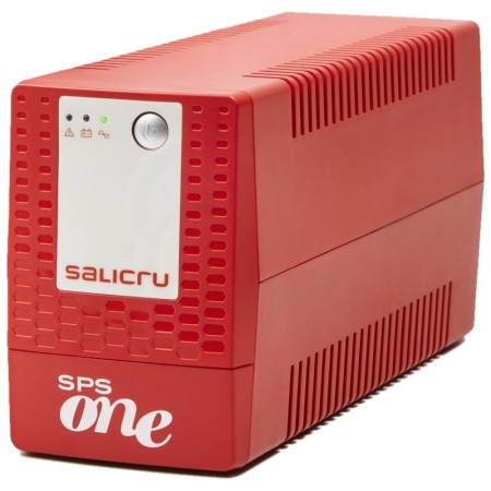 SAI Línea Interactiva Salicru SPS 500 ONE V2/ 500VA-240W/ 2 Salidas/ Formato Torre