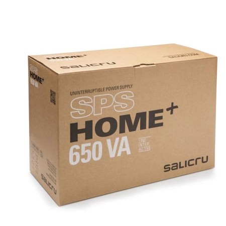 SAI Línea Interactiva Salicru SPS 650+/ 650VA-360W/ 8 Salidas/ Formato Rack