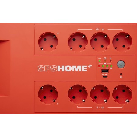 SAI Línea Interactiva Salicru SPS 850+/ 850VA-480W/ 8 Salidas/ Formato Rack