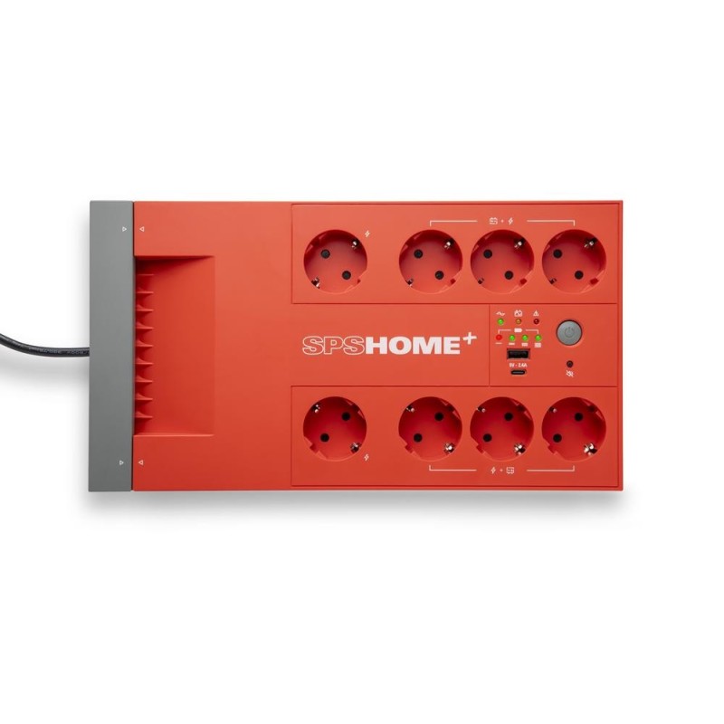SAI Línea Interactiva Salicru SPS 850+/ 850VA-480W/ 8 Salidas/ Formato Rack