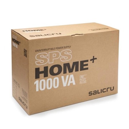 SAI Línea Interactiva Salicru SPS 1000+/ 1000VA-600W/ 8 Salidas/ Formato Rack