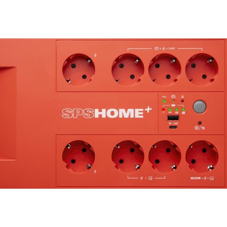 SAI Línea Interactiva Salicru SPS 1000+/ 1000VA-600W/ 8 Salidas/ Formato Rack