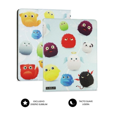 Funda Subblim Trendy Furry para Tablets de 9.6″-11″/ Negra