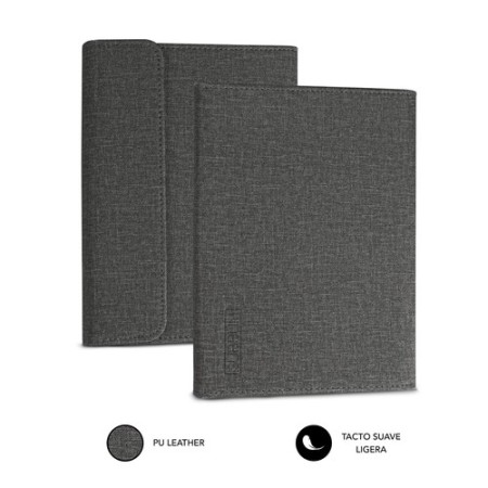 Funda subblim clever ebook case 6 pulgadas stand case gris