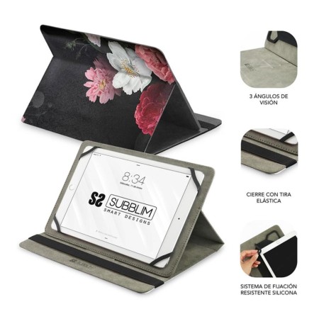 Funda subblim para tablet 11 pulgadas trendy case rosas