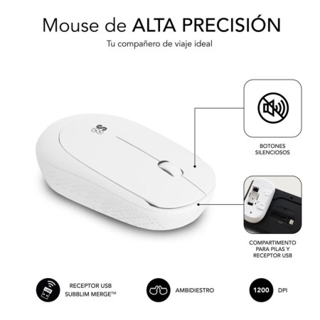 Teclado + raton subblim subkbc - cssw11 inalambrico