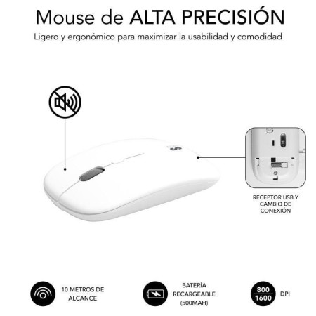 Teclado + raton subblim subkbc - dcep10 inalambrico